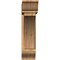Ekena Millwork Thorton Traditional Smooth Bracket w/ Offset Brace, Western Red Cedar, 7 1/2"W x 30"D x 30"H BKT0806X30X30THR01SWR - alternate 4